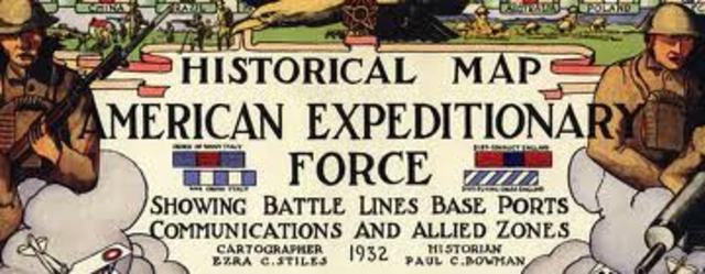 American Expeditionary Force begins to fight