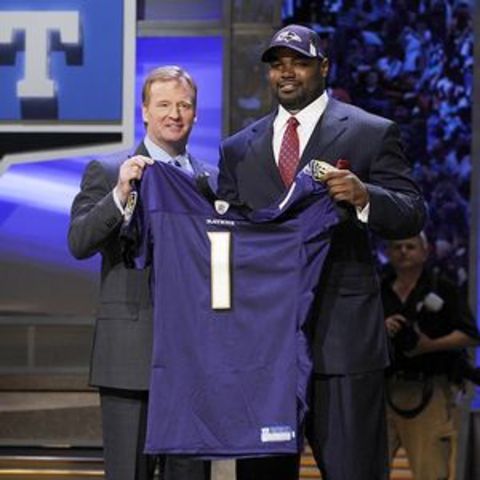 Michael Oher drafted by the Baltimore Ravens