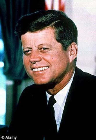 John F. Kennedy is elected the 35th President of the United States.