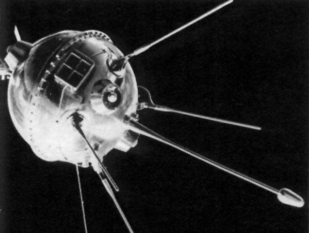 Luna 1 is launched by the USSR. It is the first man made object to orbit the Sun.