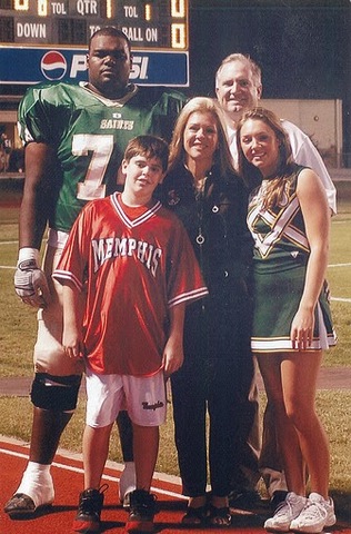 Moved into Tuohy's home