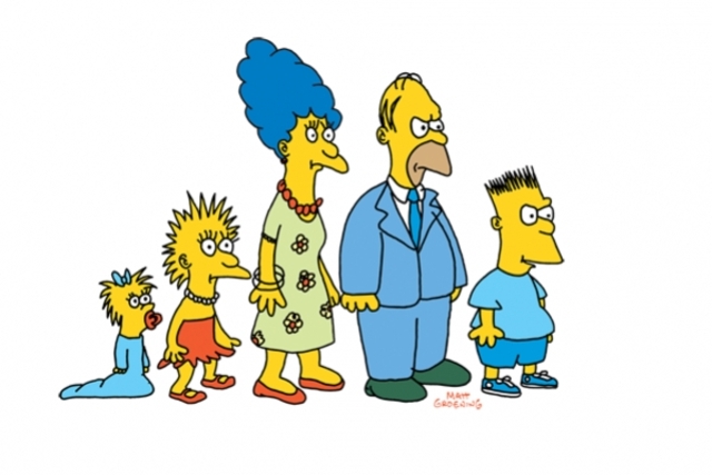 Aparicion de "los Simpson"