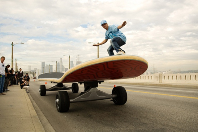 World's Largest Skateboard