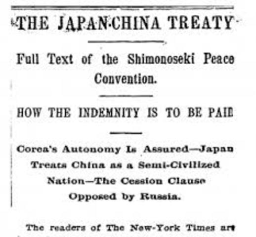 Treaty of Shimonoseki