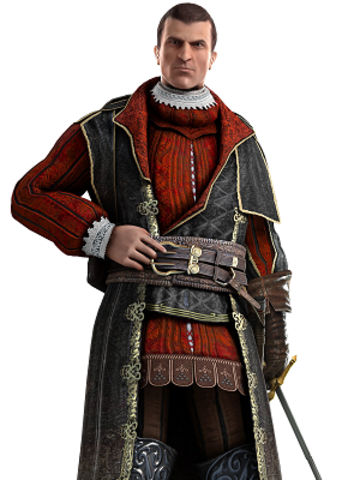 Machiavelli distributes his political book, "The Prince"