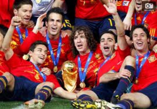 España gana el mundial