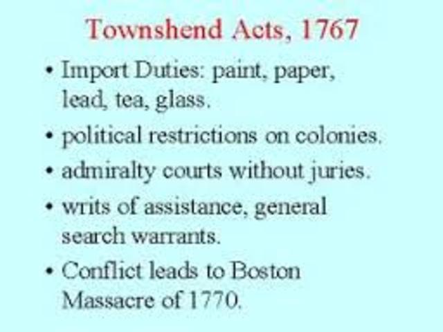 Townshend Acts Repealed