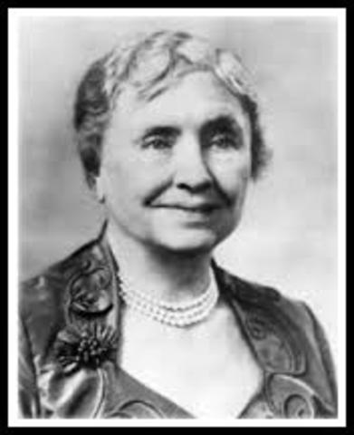 Hellen Keller Dies