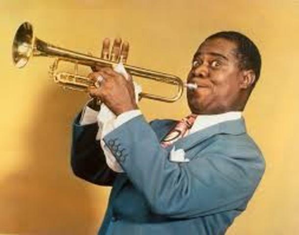 Louis Armstrong Dies.