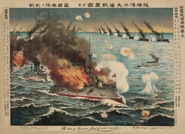 Japan Attacks at Port Arther