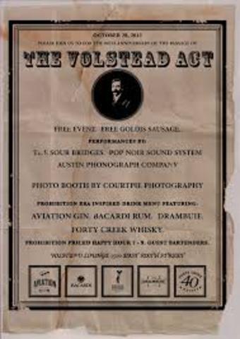 Volstead act