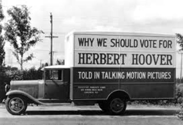 Herbert Hoovers Elected President