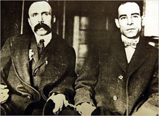 Sacco and Vanzetti Excecuted