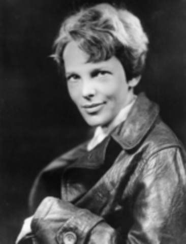 Amelia Earhart Flew Solo