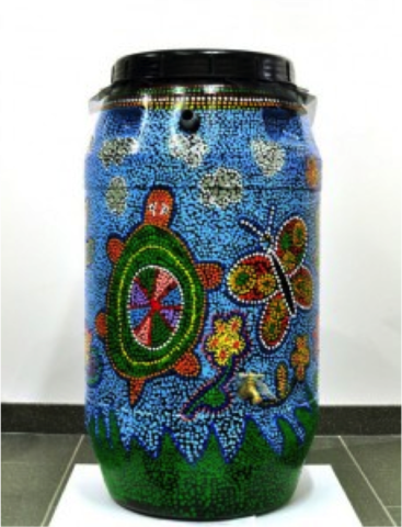 Rain Barrel Exhibit and Reception