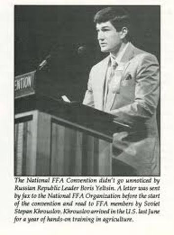 First FFA national convention