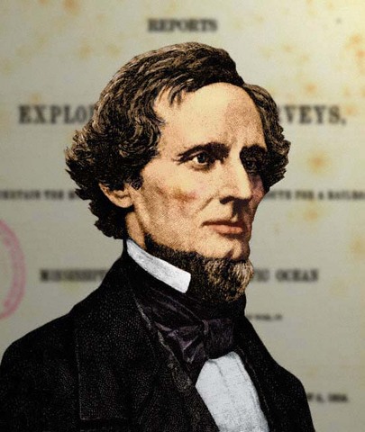 The Confederate States of America is formed with Jefferson Davis, a West Point graduate and former U.S. Army officer, as president.