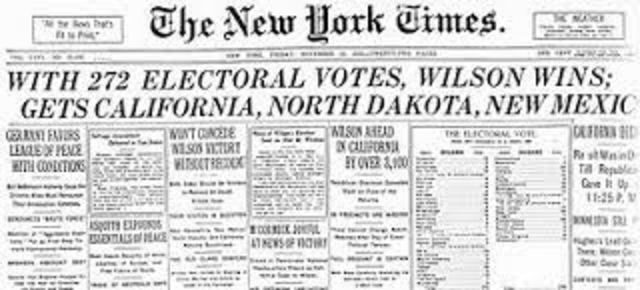 "He Kept us out of War"