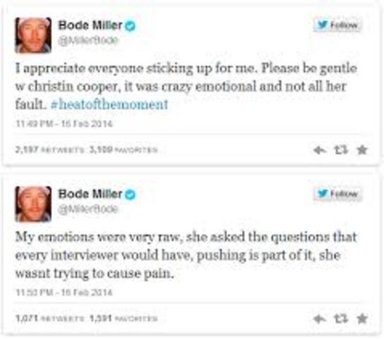 Bode's Devastating Interview Cont.