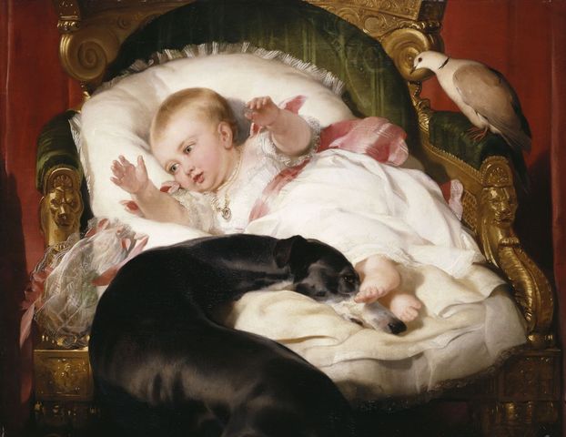 Birth of Vicky - Victoria Adelaide Mary Louisa, Princess Royal