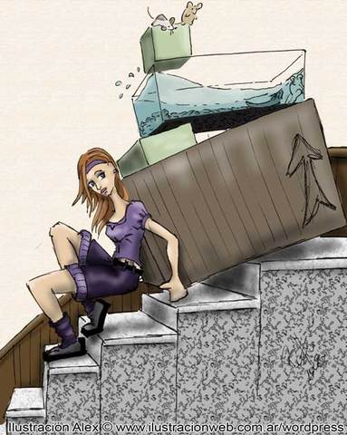 I STOPED MY STUDIES FOR A YEAR.