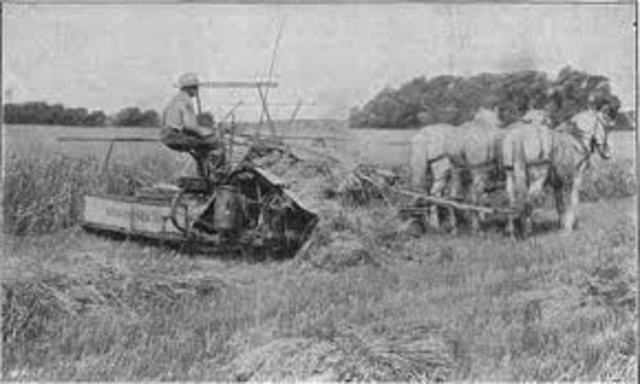 Cyrus McCormick Invented the Grain Reaper