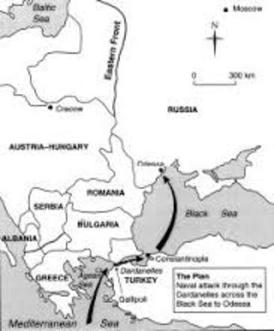 The Dardanelles Campaign begins