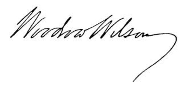 Woodrow Wilson reveals "Forteen points"