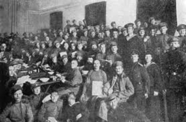 Russia overthrew the government