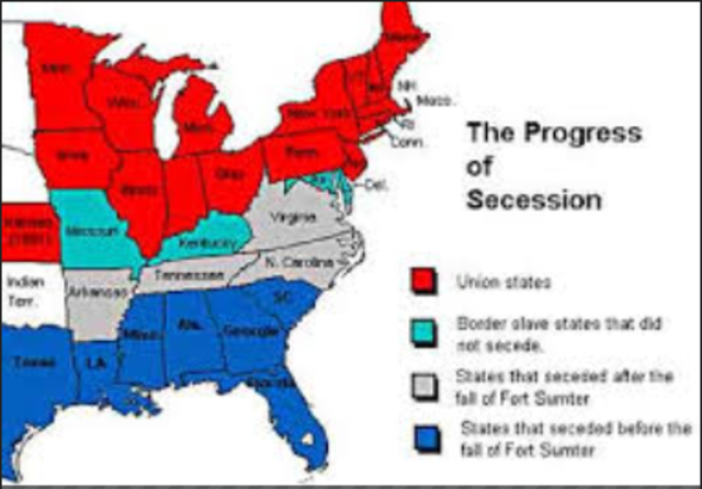 The First States Secede from the Union
