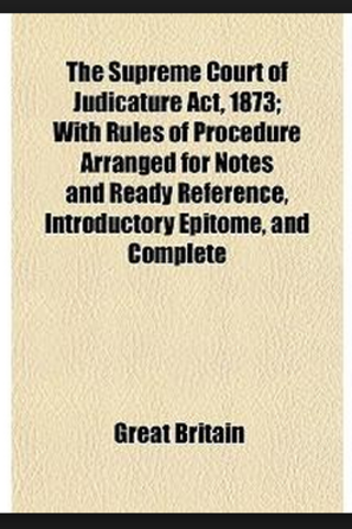 Judicature Act 1873