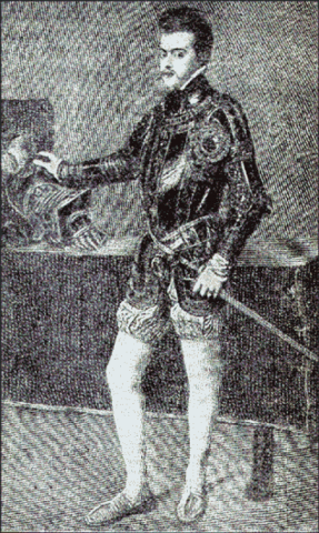 Philip II defeated the Ottomans in the Mediterranean