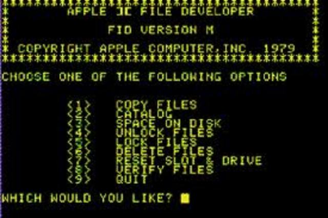 SISTEMA OPERATIVO APPLE DOS 3.1