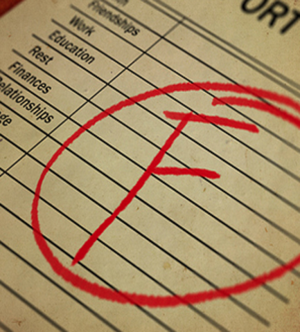 Johanna klarer sig dårligere i skolen