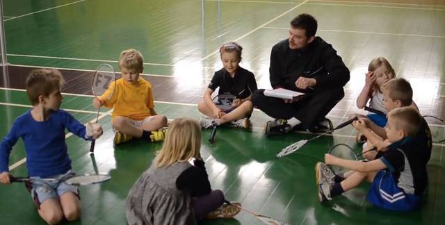 Mønt begynder til Batminton