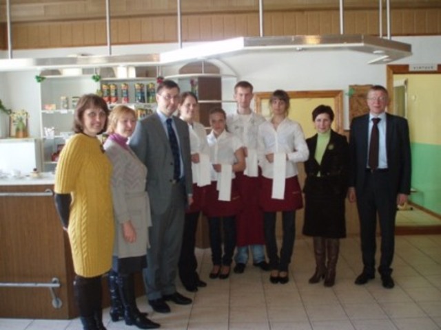 Lietuvos Respublikos švietimo ir mokslo ministras Gintaras Steponavičius mūsų mokykloje