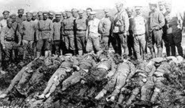 Civil War Raged in Russia.