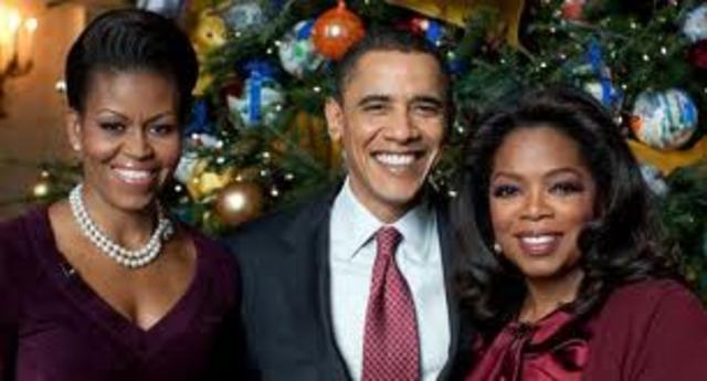Oprah supports Obama's campaign