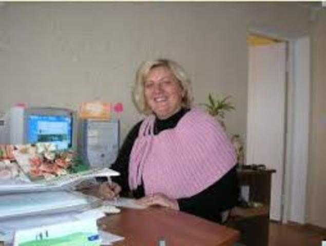 Nauja mokyklos direktorė Aldona Vinčienė