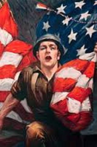 US joins the war