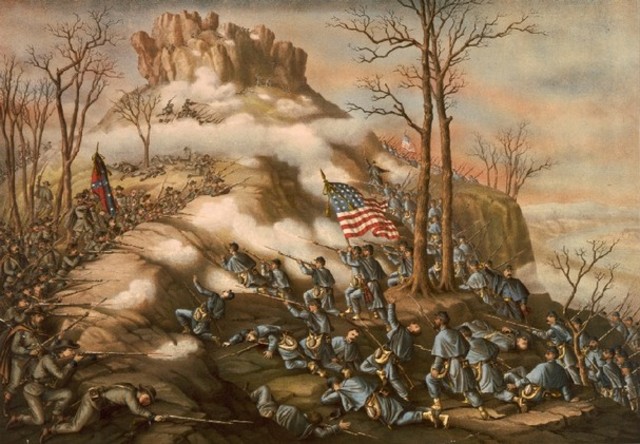 The Rebel siege of Chattanooga ends as Union forces under Grant defeat the siege army of Gen. Braxton Bragg.