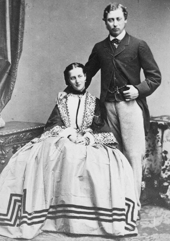 Bertie engaged to Alix - Alexandra, Princess of Denmark
