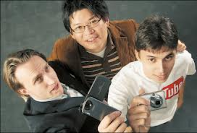 Chad Hurley,Jawed Karim & Steve Chen