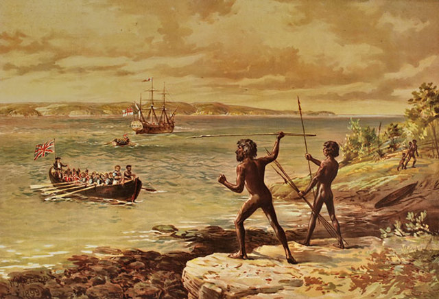 ‘Discovery’ of Australia by James Cook