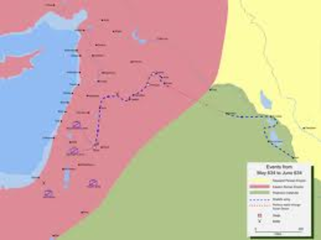 Conquer of Syria and the fall of Jerusalem.