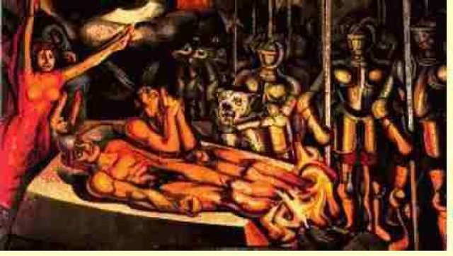 Cuauhtémoc y Tetlepanquetzal