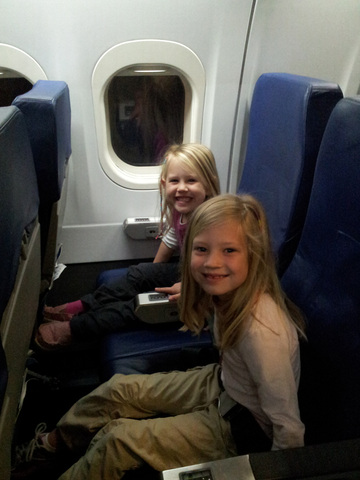 1st Plane Trip