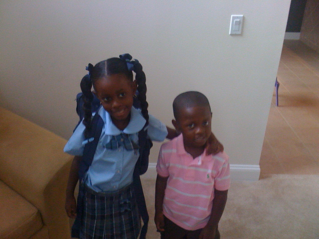 My first day of school