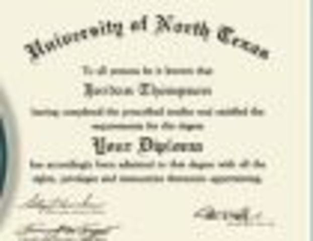 Graduated with M.Ed. from UNT