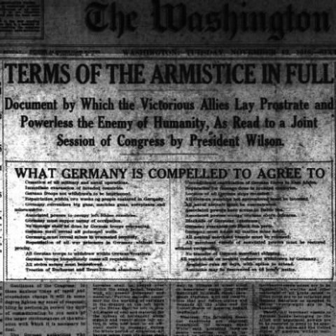 Germany Signs Armistice